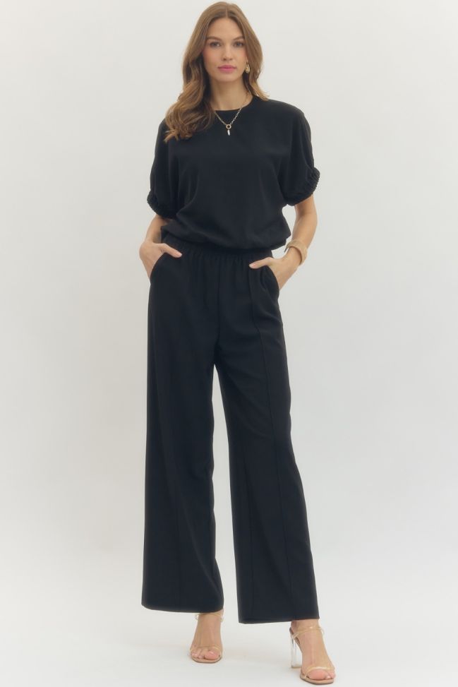 Entro Black Pants (Set)