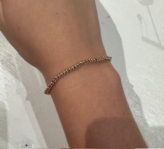 XS Gold Bead Bracelet
