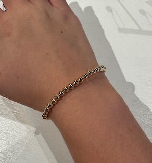 Medium Gold Beaded Bracelet