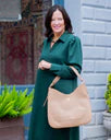 Caroline Hill Hadlee Hobo Latte