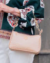 Caroline Hill Joan Crossbody Latte EC
